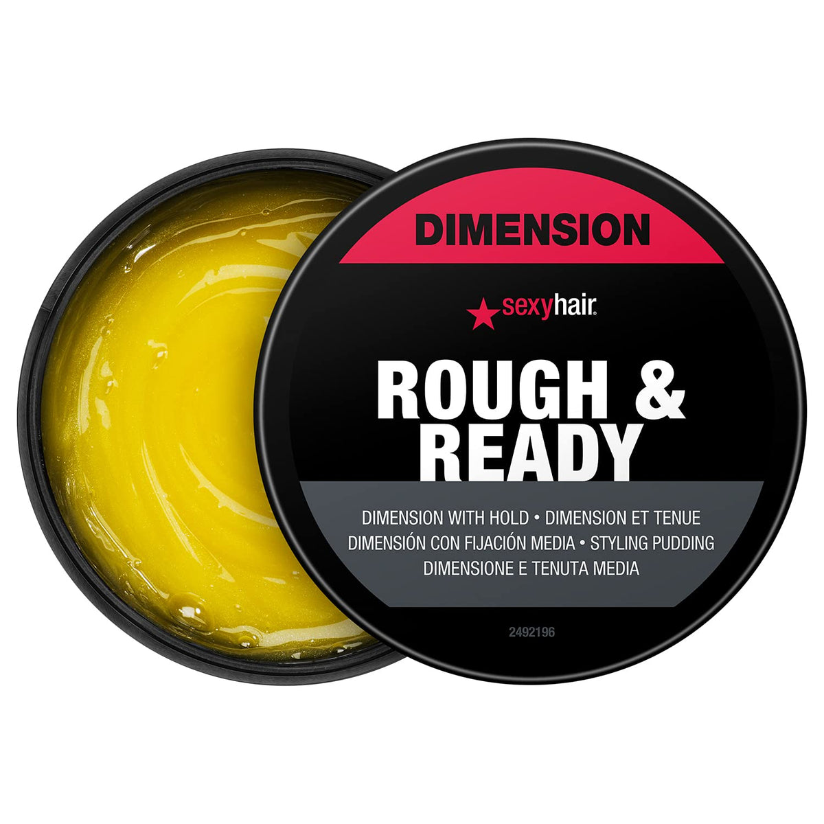SexyHair texture close-up of putty highlighting pliable, moldable formula