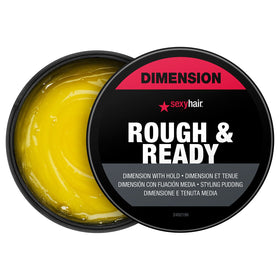 SexyHair texture close-up of putty highlighting pliable, moldable formula