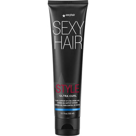 SexyHair Ultra Curl front packaging showing 5.1 oz jar and label for product identification and benefit