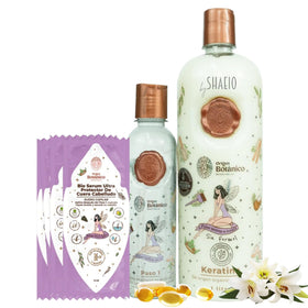SHAEIO front packaging 1 L showing kit and professional-strength benefits
