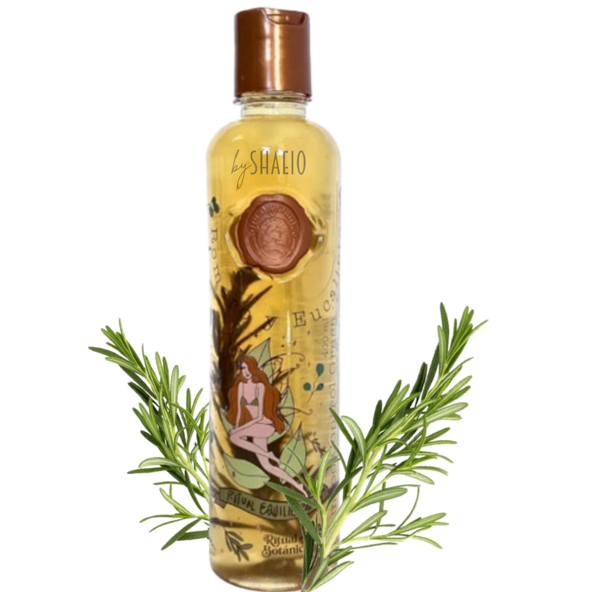 SHAEIO front packaging showing bottle and product name for quick identification and benefit