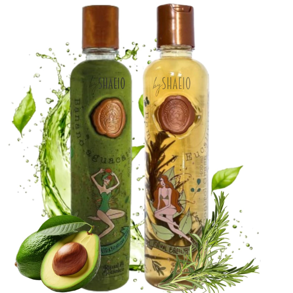 SHAEIO front packaging showing kit and benefit of restorative routine