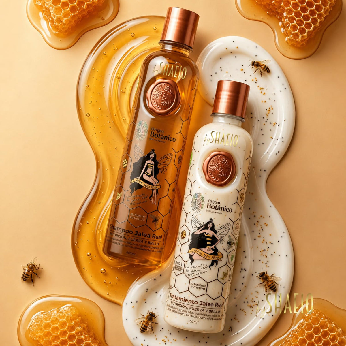 SHAEIO shampoo foam detail demonstrating gentle lather and nourishing cleansing benefit