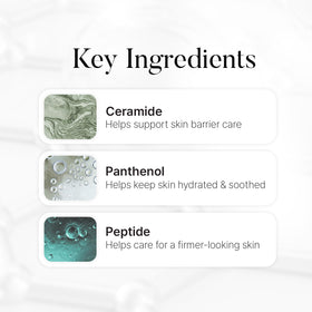 shaishaishai ingredients label focused on 60,000 ppm urea and ceramide benefits for barrier support