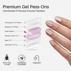 SHANGMENG nails in hand for scale and easy application confidence