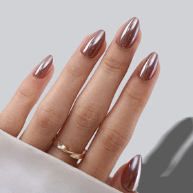 SHANGMENG close detail of reusable nails emphasizing durability and easy reapplication