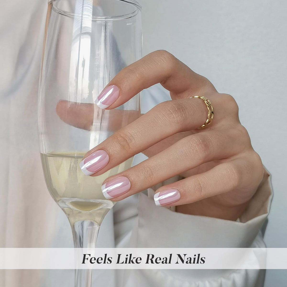 SHANGMENG close-up of soft-gel texture highlighting glossy salon finish