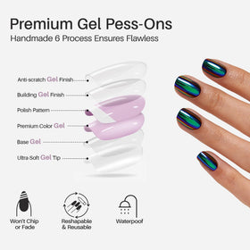 shangmeng soft gel edge curvature detail showing comfortable fit and natural feel