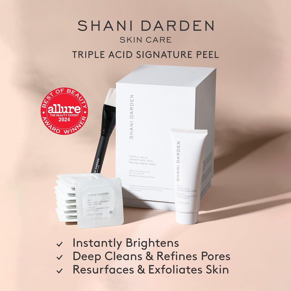 SHANI DARDEN acid solution close-up illustrating texture and precision