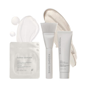 SHANI DARDEN front packaging showing compact travel peel kit for easy use