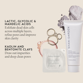 SHANI DARDEN kaolin neutralizing mask cream detail showing purifying benefit