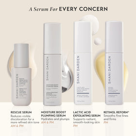 SHANI DARDEN lifestyle bathroom shelf showing routine integration