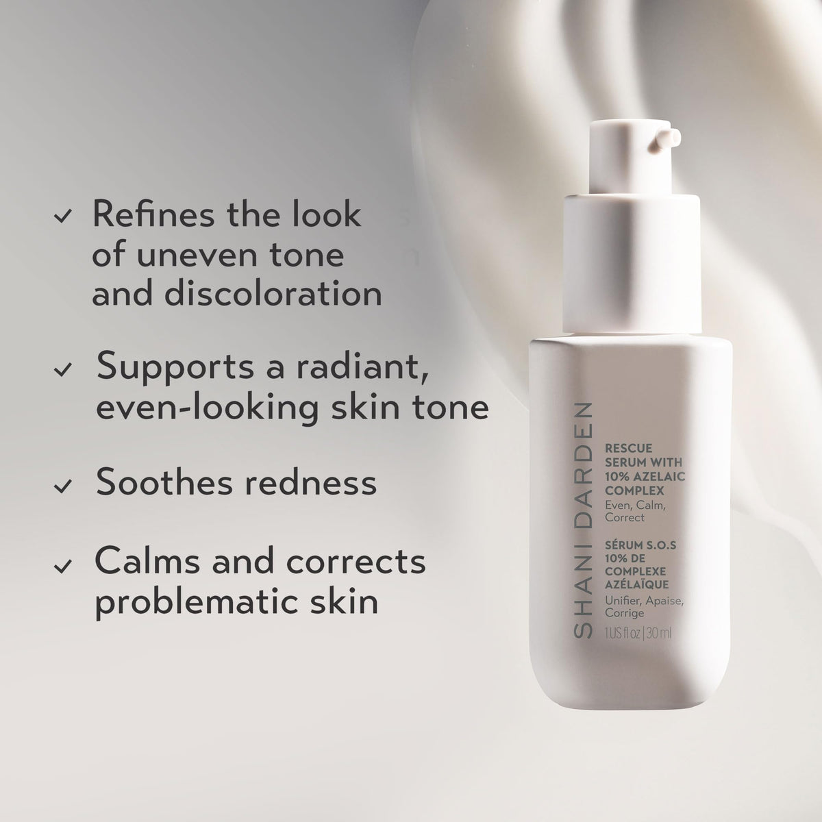 SHANI DARDEN pump dispenser detail delivering controlled serum