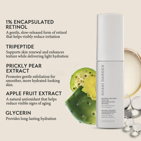 SHANI DARDEN label detail with ingredients listed to aid informed choices