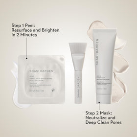 SHANI DARDEN kit beside a passport showing travel-friendly, compact size