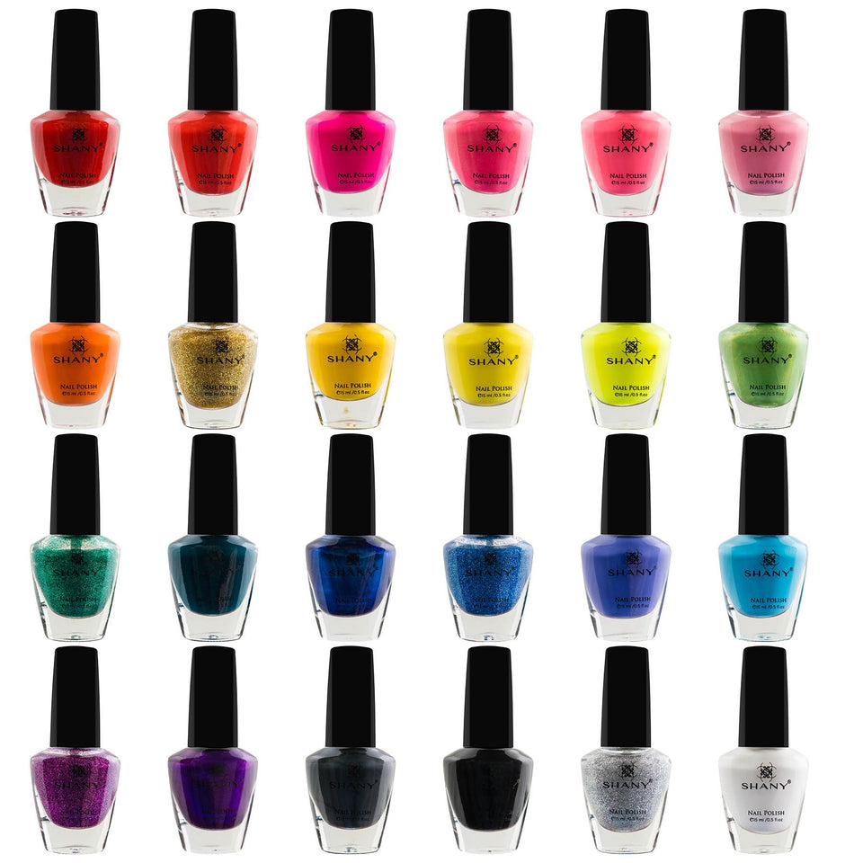 SHANY front packaging showing full 24-color set and variety benefit