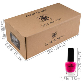 SHANY swatch board showing matte finishes for modern flat looks