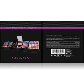 SHANY blush and lip compartment showing cheek and lip coordination benefit