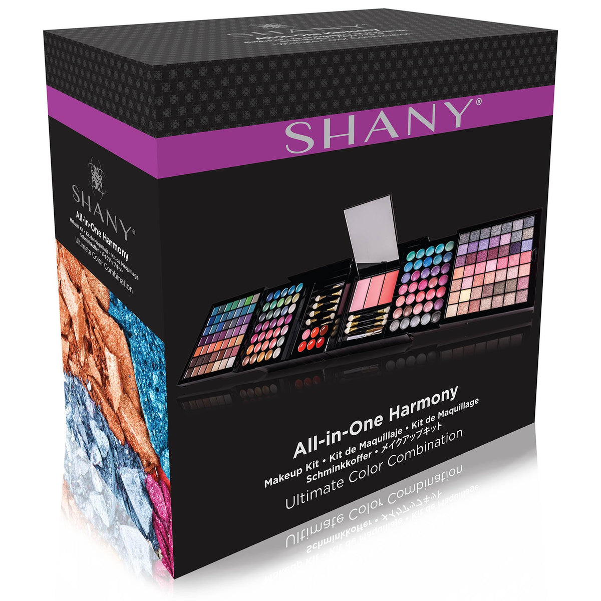 SHANY pastel and shimmer pans focused for shimmer variety and highlighting benefit