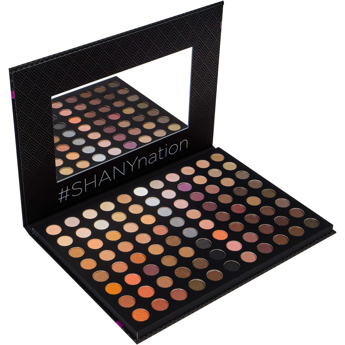SHANY model wearing neutral eye look showing flattering everyday result