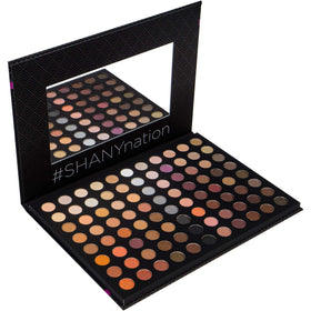 SHANY model wearing neutral eye look showing flattering everyday result