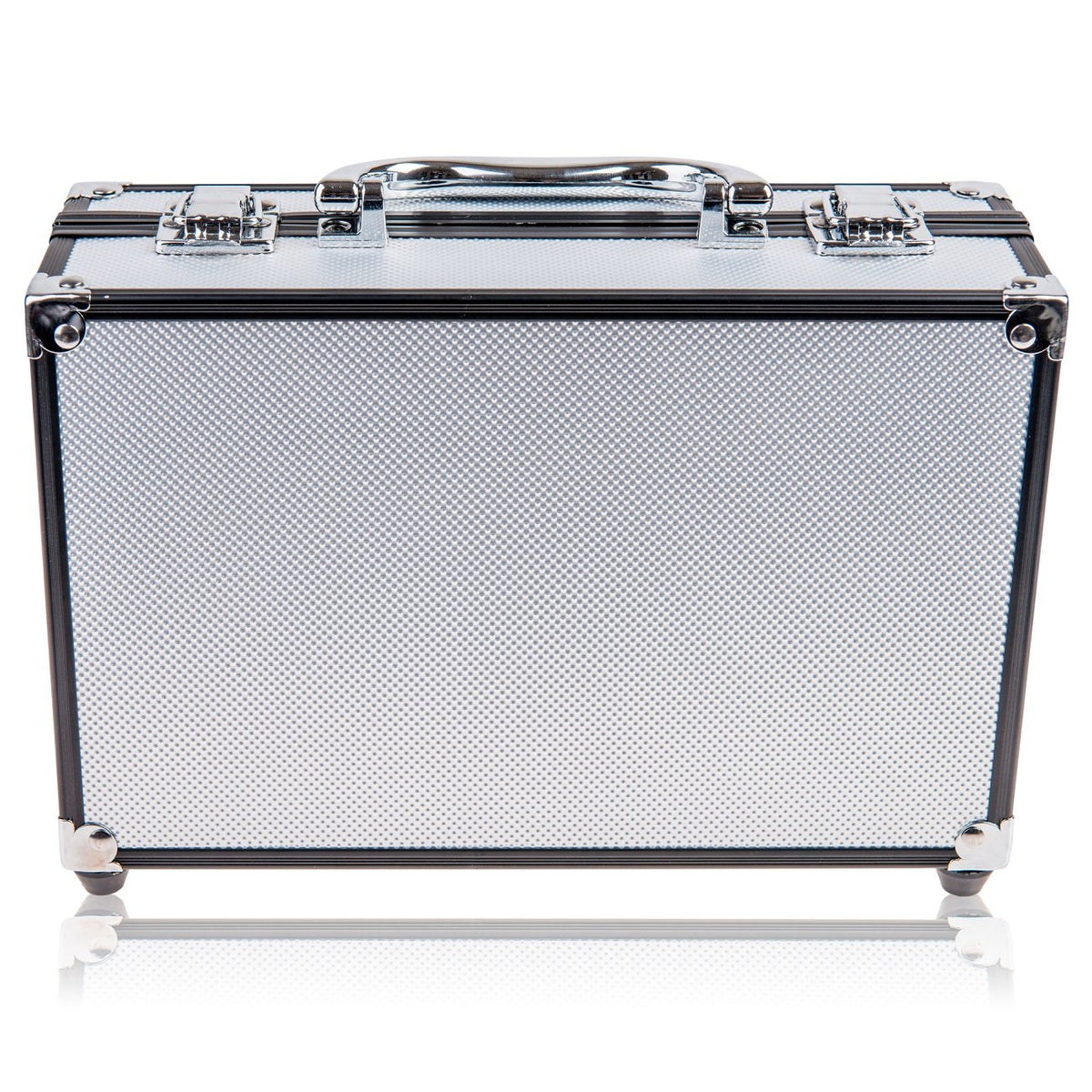 SHANY case held in hand to show scale and portable benefit for travel