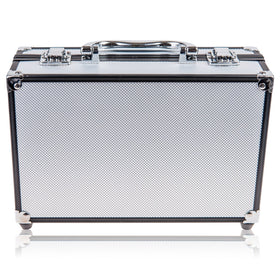 SHANY case held in hand to show scale and portable benefit for travel