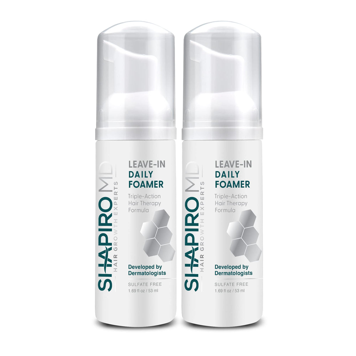 Shapiro MD front packaging showing clean bottle and product name, promotes dermatologist formulation