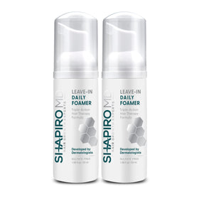 Shapiro MD front packaging showing clean bottle and product name, promotes dermatologist formulation