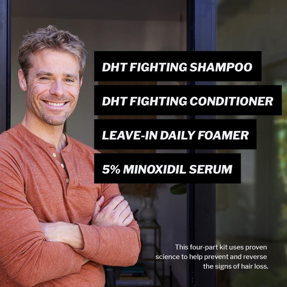 Shapiro MD 5% minoxidil foam closeup showcasing fast‑absorbing texture