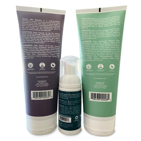 Shapiro MD kit size shown in hand to communicate compact one-month supply benefit