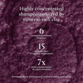 SHAZ & KIKS being massaged into a scalp demonstrating exfoliation benefit cleaner scalp