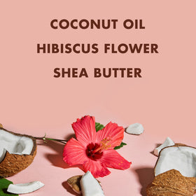 Shea Moisture being applied to wet curly hair improving detangling