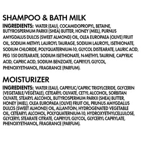 Shea Moisture dispensing shampoo demonstrating easy pump use for quick baths