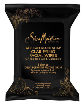 Shea Moisture pack front showing product name and 30-count benefit