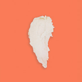 Shea Radiance ingredient label close-up highlighting 100% natural shea