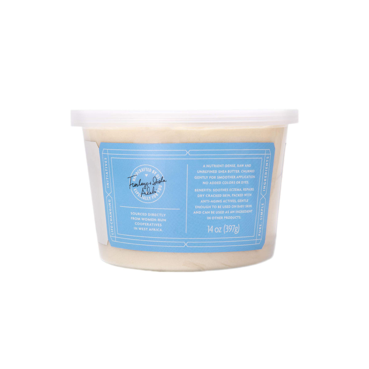 Shea Radiance close-up of raw shea butter texture for creamy hydration