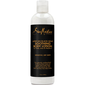 SheaMoisture front packaging showing 13 oz bottle and clear branding for easy identification