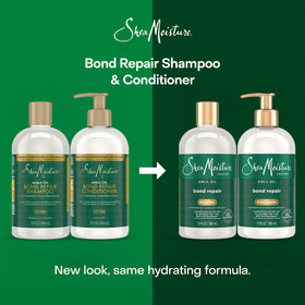 SheaMoisture set styled on bathroom shelf in lifestyle scene for daily routine