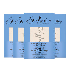 SheaMoisture bar front packaging showing product and benefits