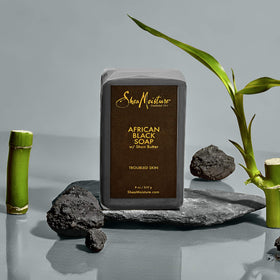 Shea Moisture label and ingredients panel showing natural formulation clarity