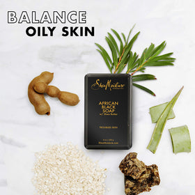 Shea Moisture bar lathered on skin demonstrating gentle cleansing action