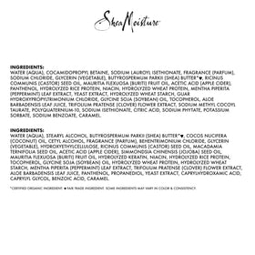 SheaMoisture before-and-after curls showing improved resilience and reduced frizz
