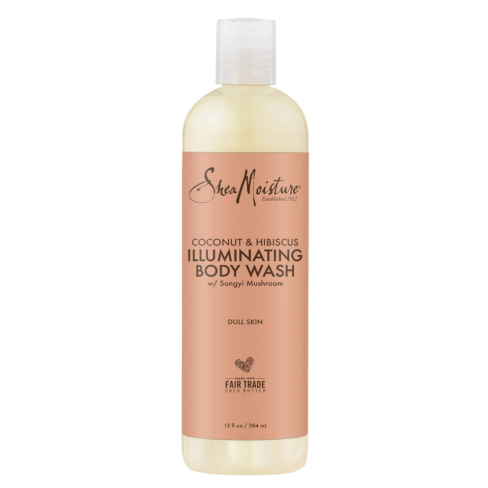 Shea Moisture front packaging showing bottle and label for clear identification and benefit