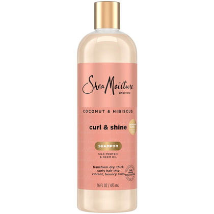 Shea Moisture front bottle view showing label and curl-focused benefits