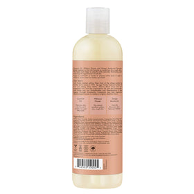 Shea Moisture pump close-up highlighting easy dispensing and controlled usage benefit