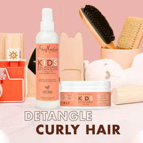 SheaMoisture curling butter cream texture on hand highlighting smooth, non-greasy finish
