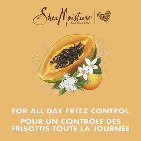 Shea Moisture before-and-after curls highlighting definition benefit