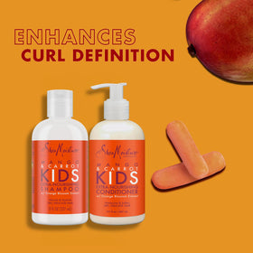 SheaMoisture detangler spray nozzle in action providing quick slip benefit