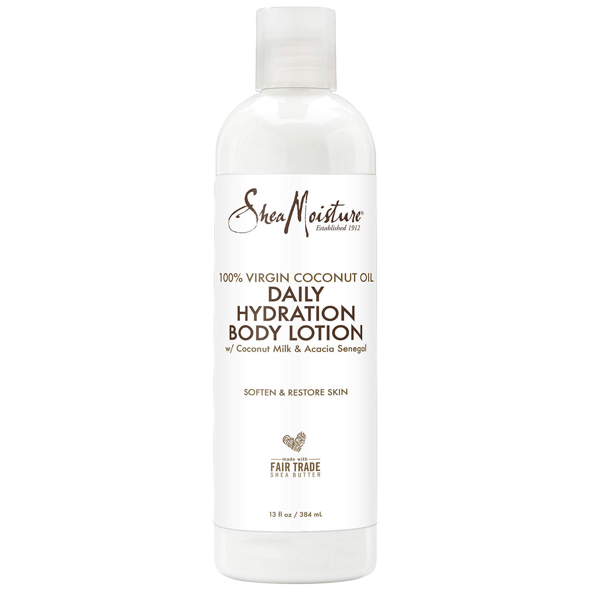 SheaMoisture front packaging 13oz showing brand and moisturizing benefits